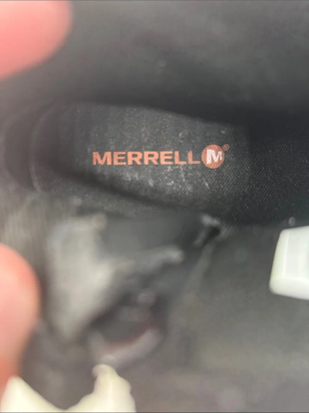 Merrell Black Leather Quilted-Collar Ankle Booties Size 9
